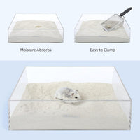 Niteangel Training Litter Potty Sand: 1.4 L x 2 Absorb Odor & No Dust – Essentials for Small Pets - 1.4 L X 2 - Blue Label - image 3