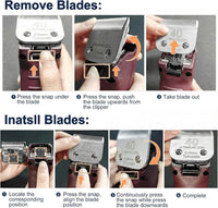 3 Pack 10 Clipper Blade Compatible with Andis - 40# 1PACK - image 4