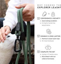 MADE TO ROAM Premium Explorer Leash - Michigan Autumn / 4 Feet - image 2