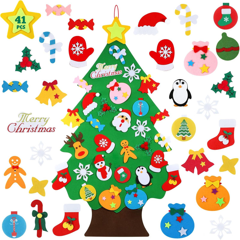 Felt Christmas Tree for Toddlers - Large-3.6FT