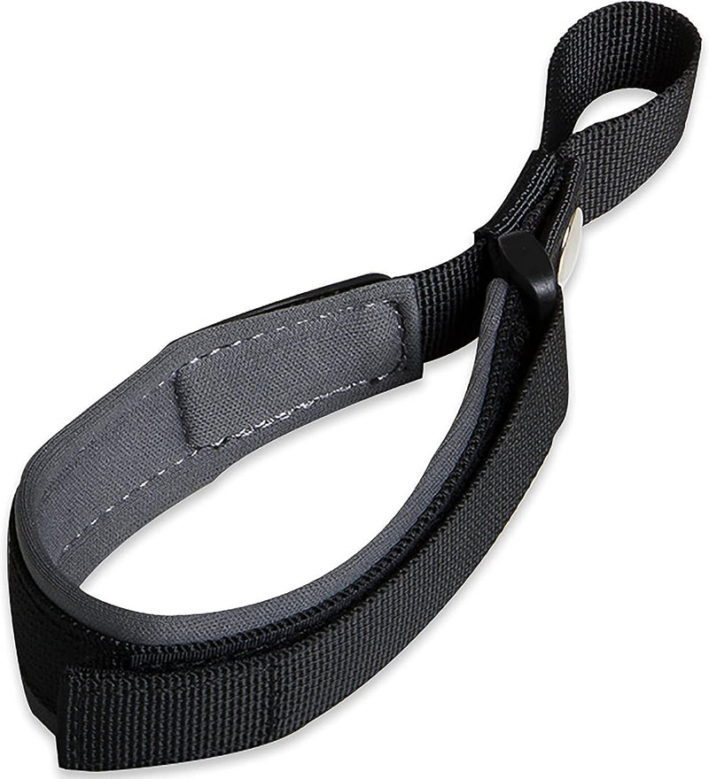 Dog Leash Wrist Strap, Hands Free Adjustable Wrist Safety Strap for Retractable Dog Leash, Blue - Simple Grey