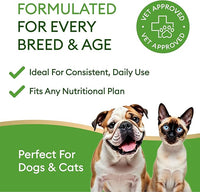 Dog UTI Treatment & Cat Urinary Tract Infection Treatment, Natural Herbal Liquid UTI Medicine, Organically Grown Cranberry Extract, Supports Urinary and Digestive Health, 2 fl oz, Made in USA