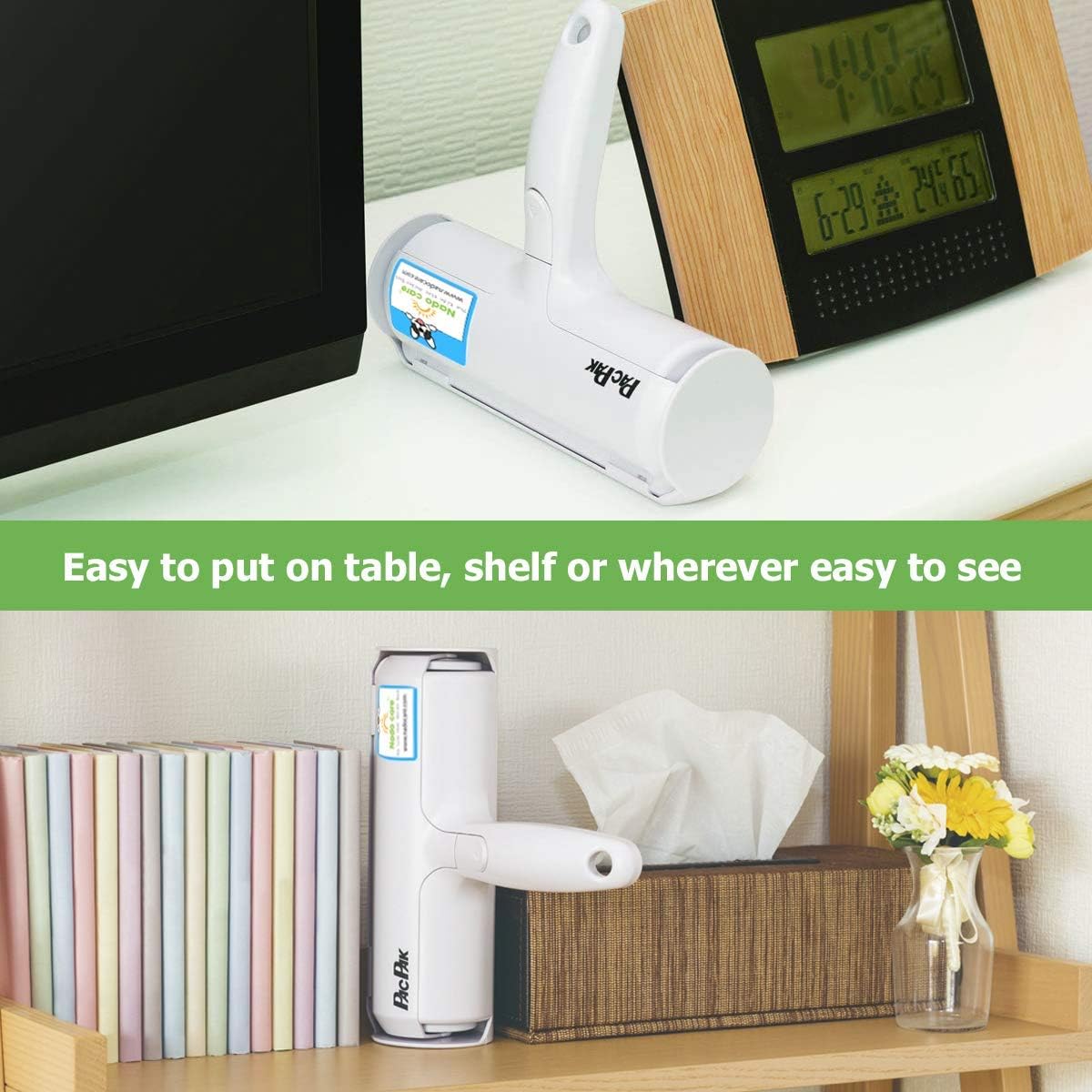 Pet Hair Remover Roller, Reusable & Self-Cleaning - image 3