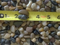 Voulosimi 40 LBS River Rock Stones - 10 LB / Mixed Colors - image 2