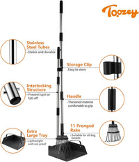 Toozey Pooper Scooper for Large Dogs, 43.31" Long Handle - 54.33 Inch - image 2