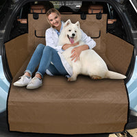 NESTROAD SUV Cargo Liner for Dogs - Brown / Large