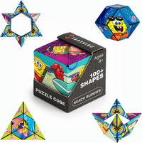 Shashibo Star Trek Magnetic Puzzle Cube - Beach Buddies / Spongebob