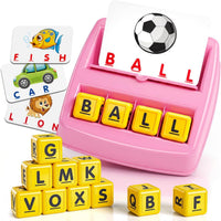 NARRIO Matching Letter Game - Pink