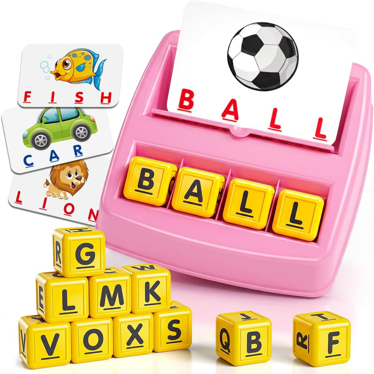 NARRIO Matching Letter Game - Pink
