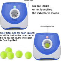 MEKAPLE Automatic Dog Ball Launcher - Launcher - Deep Blue - image 3