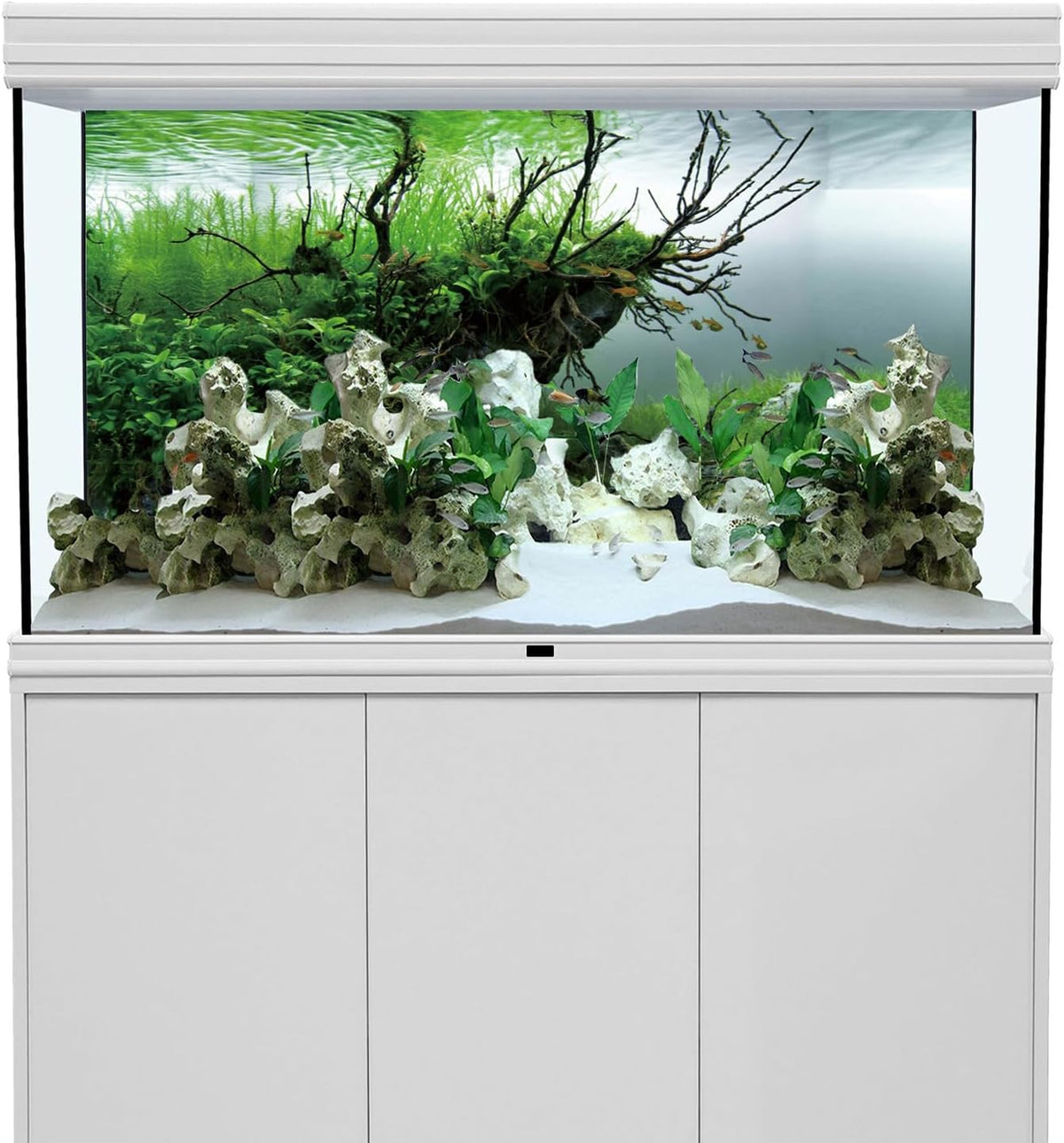 AWERT 48x24 in Branch Aquarium Backdrop Seagrass Fish Tank Background – Essentials for Fish - 48x24in/120x60cm - image 2