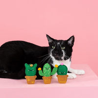 Fringe Studio, Off THE Scales Durable Cotton Canvas Cat Toy - Cat-Us Friends - image 4