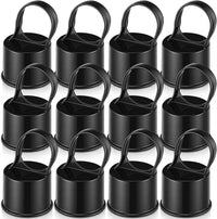 Therwen 12 pack aluminum chain link fence ring caps for 2-3/8 inch posts - view 7