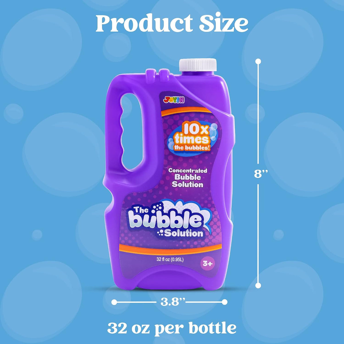 JOYIN 32 OZ Concentrated Bubble Solution for Bubble Machines - Purple - image 3