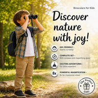 Binoculars for Kids, Perfect Toy for Little Boys and Girls - Black - image 2
