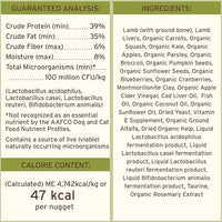 Primal Freeze Dried Raw Dog Food Nuggets, Lamb, Complete & Balanced Meal, Also Use as Topper or Treat, Premium, Healthy, Grain Free, High Protein Raw Dog Food, 14 oz (Pack of 4)
