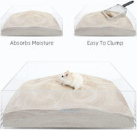 Niteangel Hamster Desert Bath Sand: 2.5lb/40oz No-Dust Bath & Easy - 2.5LB/40oz / Desert Sand & Zeolite Particles - image 2