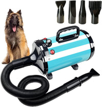 Dog Dryer High Velocity Professional Pet Grooming Dryer – Essentials for Dogs - Blue