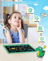 KOKODI 12 Inch LCD Writing Tablet with Anti-Lost Stylus - Green / 12 inch - image 2
