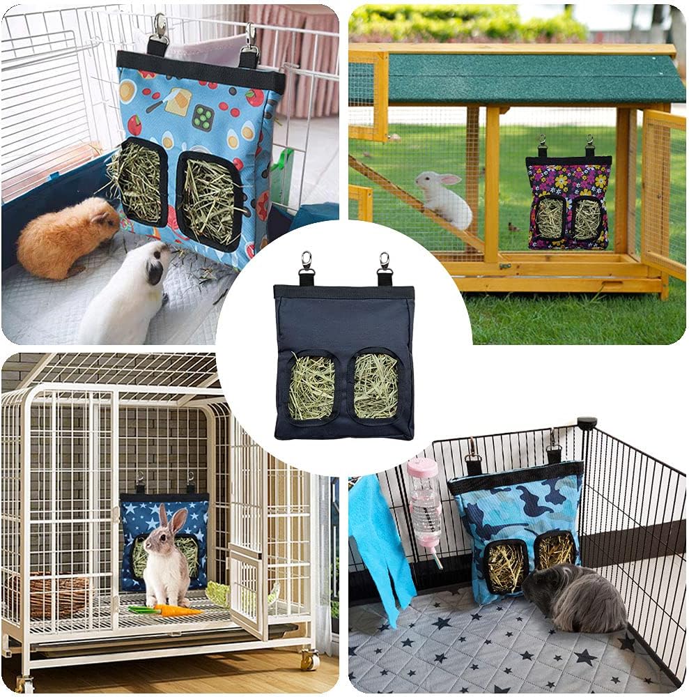 RIOUSSI Guinea Pig Hay Feeder - Blue / M - 13"x9"x2" - image 4