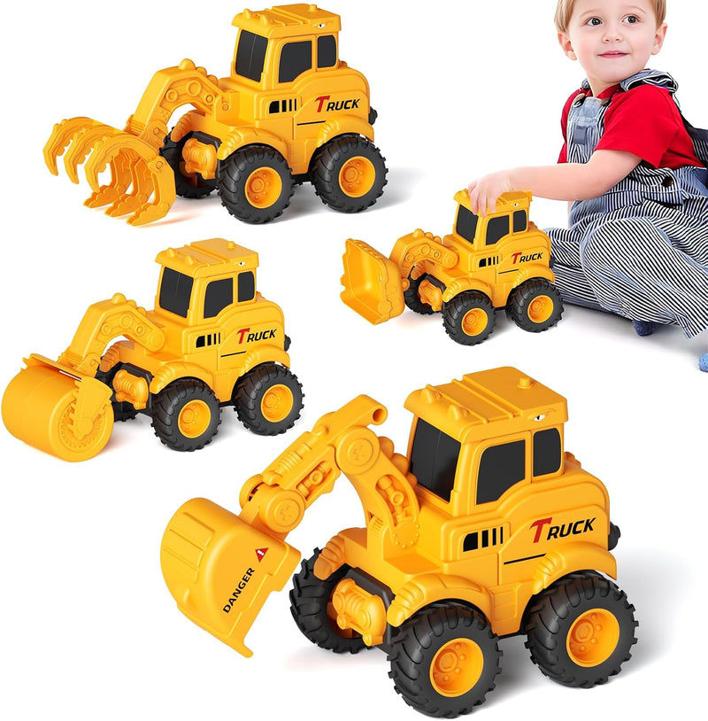 Olbyefly Construction Toys for 2 3 4 5 6 + Year Old Boys Kids