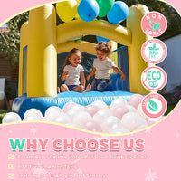TRENDPLAY Ball Pit Balls Star and Heart Shapes for Toddlers - White Pink / 50 - image 2