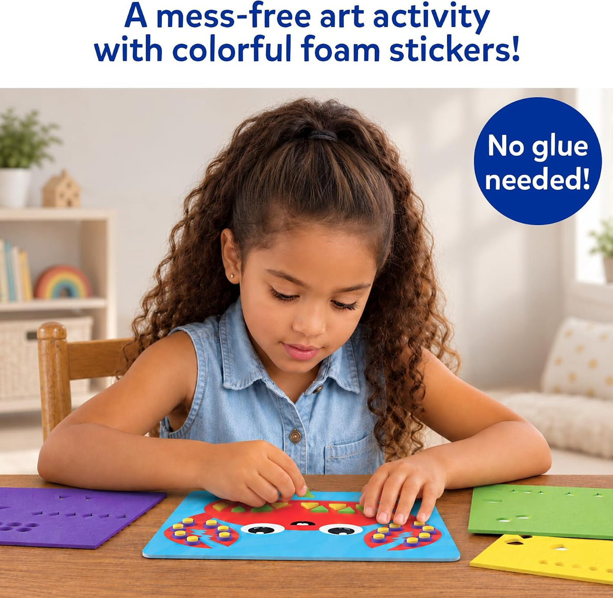 Skillmatics Fun with Foam Sticker Art, Animals, Craft Kit - 4. Under the Ocean - image 3