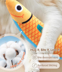 PetBusy Cat Toys with [5000 mg A+Natural Catnip & Silvervine] Kicker - Blue+Yellow+Red - image 3