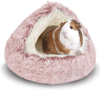 Guinea Pig Hideout, Doughnut Guinea Pig Bed - Pink