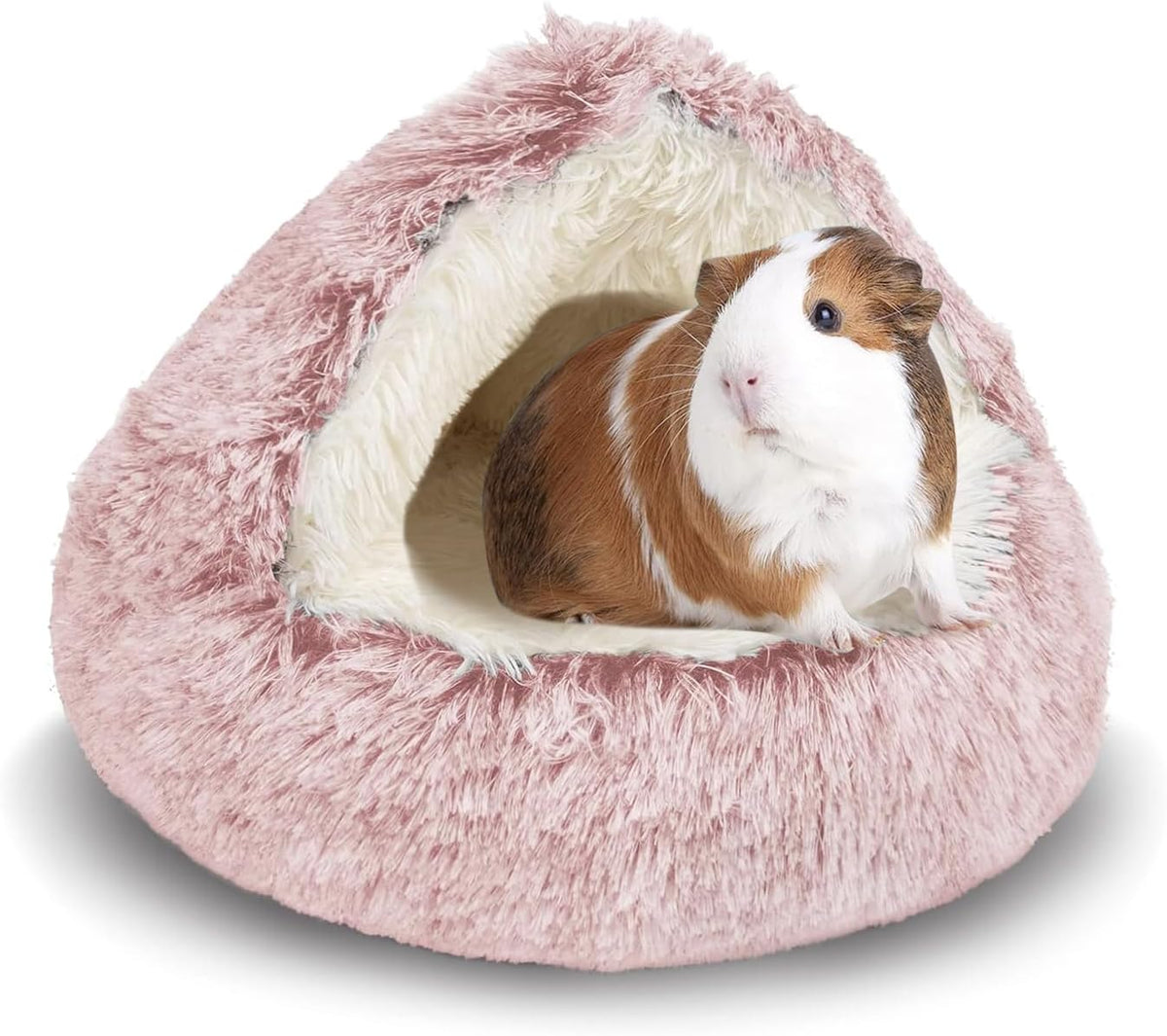 Guinea Pig Hideout, Doughnut Guinea Pig Bed - Pink