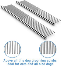 CWXZSTM Pet Steel Combs Dog Cat Comb Tool for Removing Matted Fur - image 2