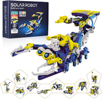 STEM Projects 11-in-1 Solar Robot Toy for Kids Ages 8-12