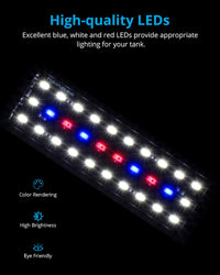 NICREW Clip-on Marine Aquarium Light for Coral Reef Tank – Essentials for Fish - For Plants - image 3