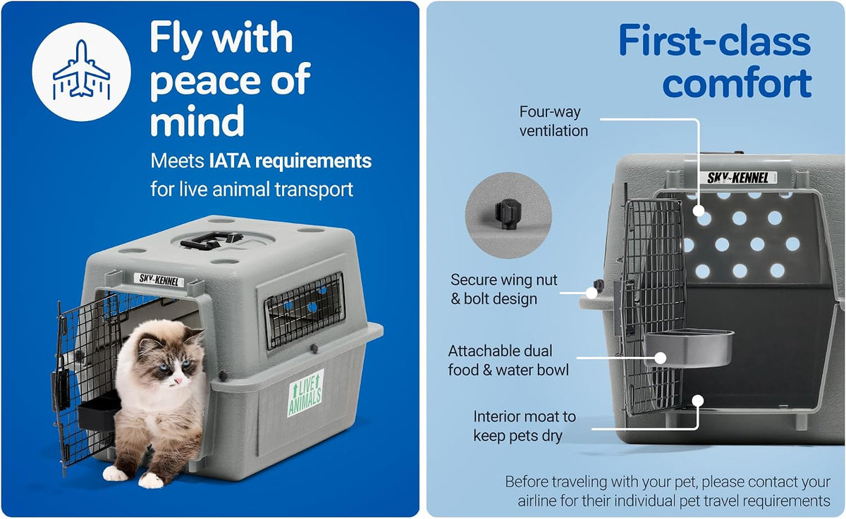Petmate Sky Kennel, for Air Travel - 36 Inch / Kennel Only - image 2