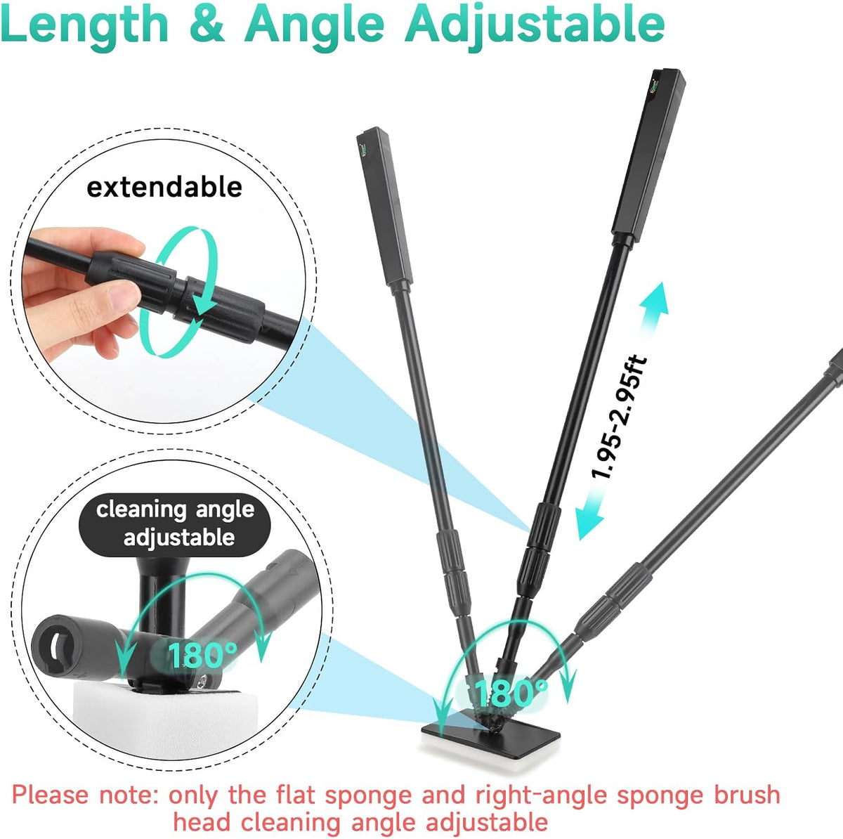 hygger 6-in-1 Aquarium Cleaning Tools - Medium - image 3