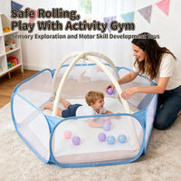 STARBOLO Gray Kids Ball Pit - Blue - image 2