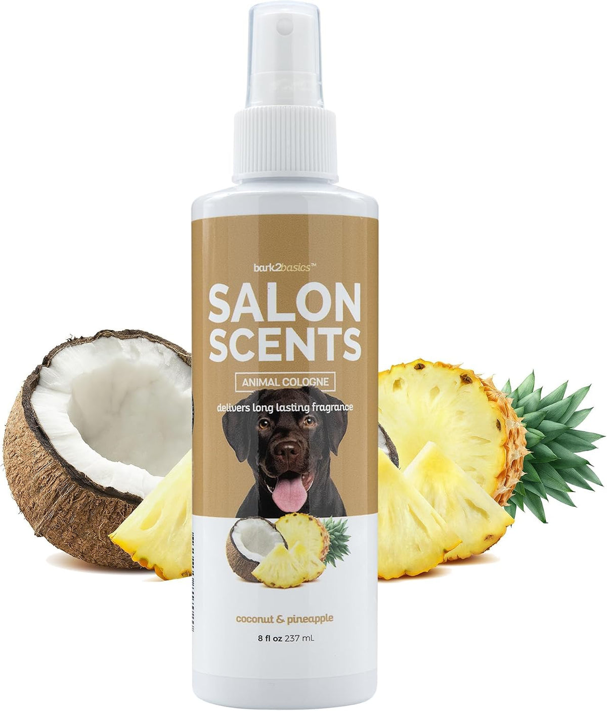 Salon Scents Dog Cologne Spray and Perfume - Coconut and Pineapple