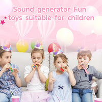 Chshhuao 50 Pcs Funny Blowouts Blow Horns Birthday Party Whistles New - image 4