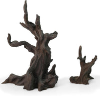 FZONE Aquarium Driftwood, Resin Rock Decor for Aquascaping Hardscape – Essentials for Fish - 03Driftwood:6.7×4.7×3.0"/3.1×2.4×1.4"