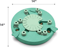 Outward Hound by Nina Ottosson Dog Worker Treat Puzzle Enrichment Toy, Level 3 Advanced, Green
