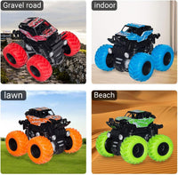 Construction Toys, Mixer Excavator Crane Dump Truck Toy for Boys Age 4-7 – Fun for Kids & Family - Blue, Orange, Green, Red - image 3