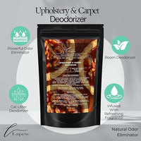 Toasted Pecan Pie Carpet Freshener Powder: Powerful Odor Eliminator for Home, Upholstery Deodorizer, Carpet Deodorizer, Pet Urine, Cat Litter Box - Toasted Pecan Pie Fragrance