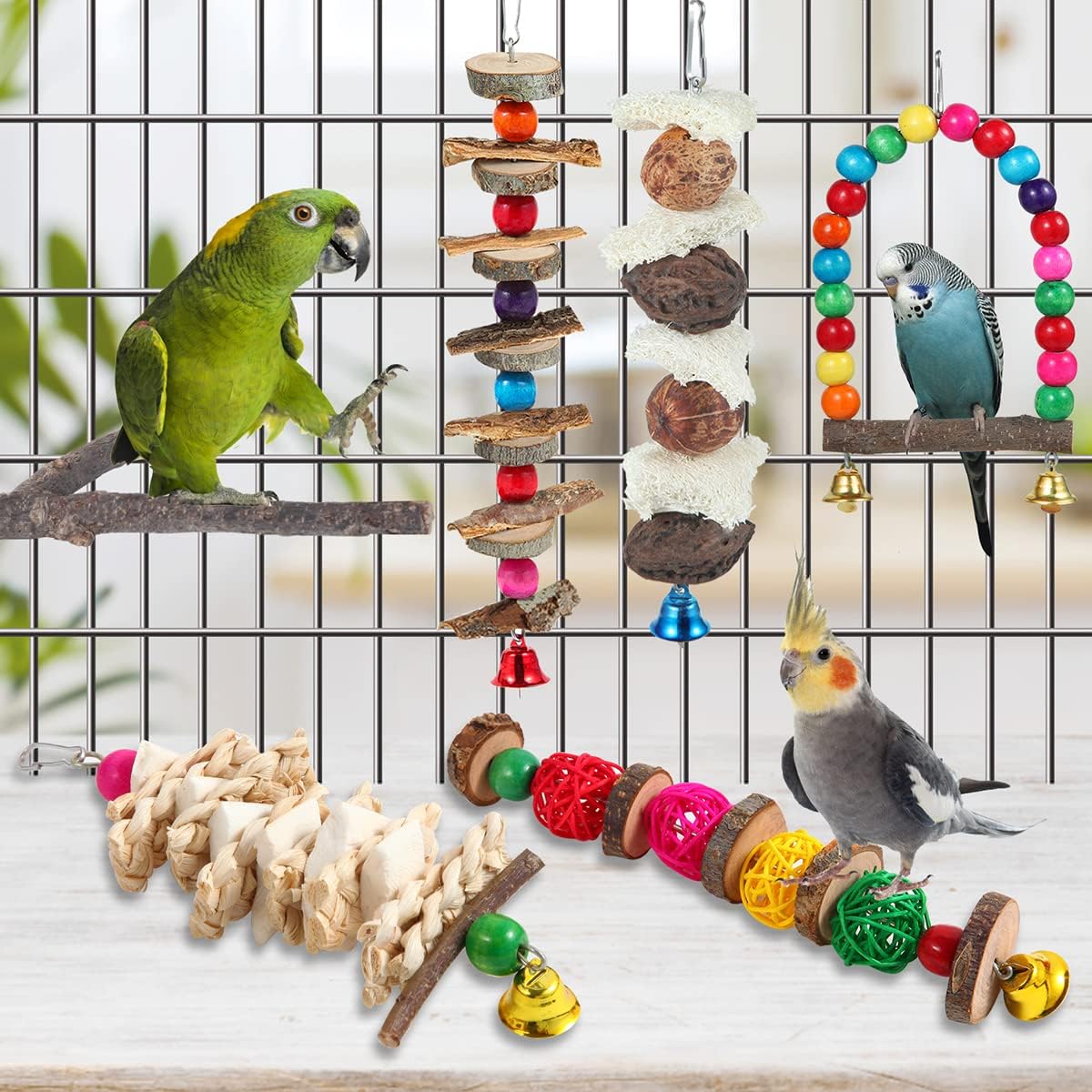 Bird Perch Bird Toys Parakeet Toys - image 2