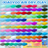 Ixiaoyoo Air Dry Clay, 30 Colors Foam Modeling Clay for School Projects – Fun for Kids & Family - 104 Colors - image 2