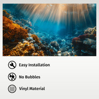 Aquarium Background, Ocean Fish Tank Background - 1 pack / 48x18in - image 4