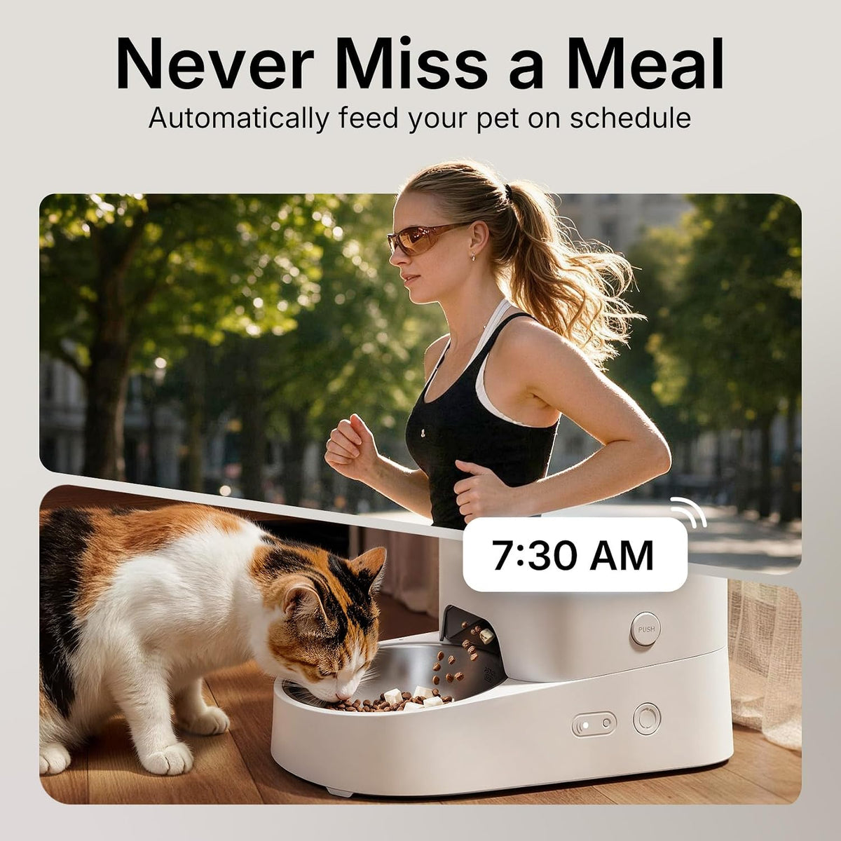 PETKIT Automatic Cat Feeder - White - image 2