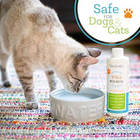 Oxyfresh Premium Pet Dental Care Solution Pet Water Additive: Best Way to Eliminate Bad Dog Breath and Cat Bad Breath - Fights Tartar & Plaque - So Easy, Just Add to Water! Vet Recommended 2 Pack