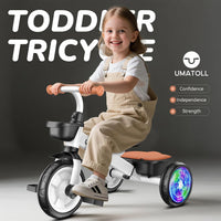 Umatoll Tricycle for 2-5 Year Old - White - image 2