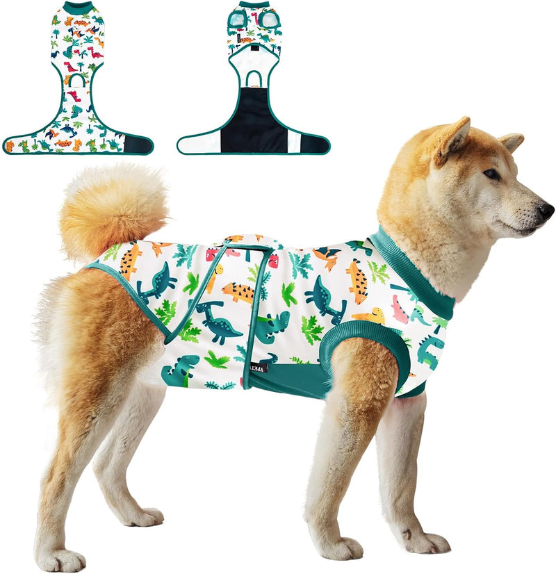 Post Surgery Dog Recovery Suit | Comfortable & Stylish Pet Wear-Pet Apparel-BIG FRENCHIES-Jane's Pet Boutique