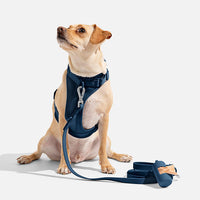 Wild One navy no-pull dog harness size medium with padded body - view 2